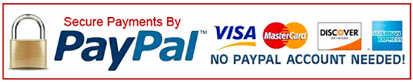 image of Paypal logo with payment options